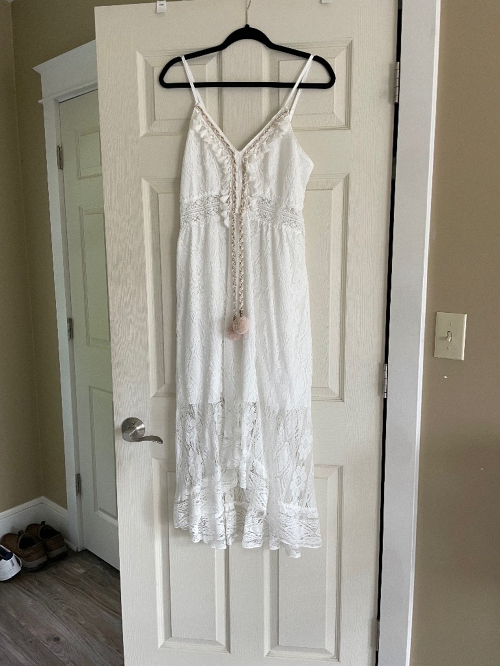 Cupshe Woman’s Lace Summer Maxi Dress